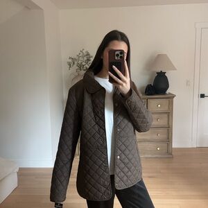 Ralph Lauren Brown Quilted Jacket